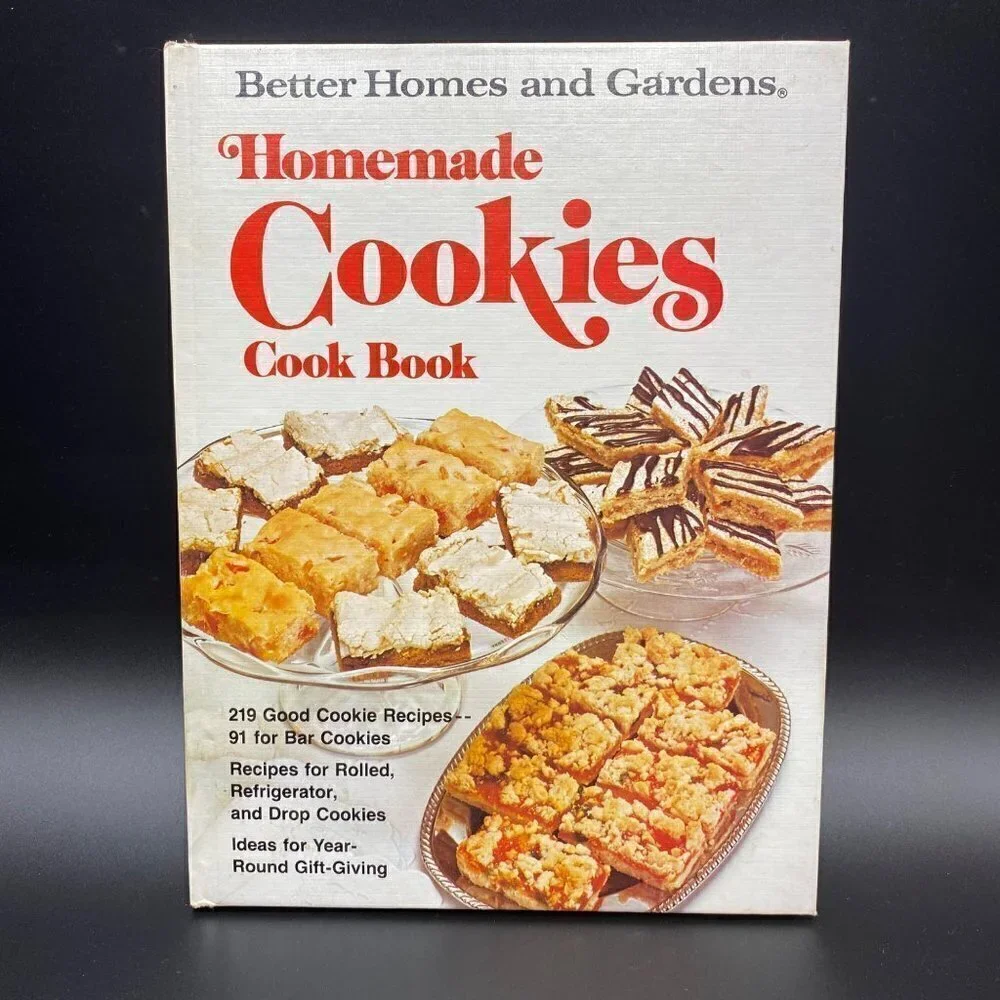 Vintage Better Homes & Gardens Homemade Cookies Cookbook